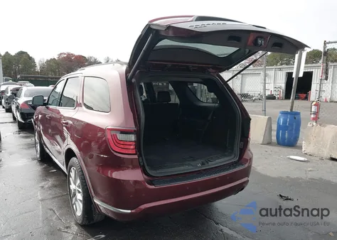 2016 Dodge Durango Limited z USA, uszkodzony, nr VIN 1C4RDJDG7GC397935